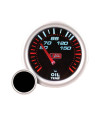 Όργανο Θερμοκρασίας Λαδιού Auto Gauge Μαύρο 52mm