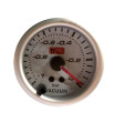 Όργανο Υποπίεσης Αέρα Vacuum Auto Gauge Λευκό 52mm Με 7 Χρώματα