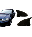 Καπάκια Καθρεφτών Για VW Golf VII (7) 12-20 , Touran 15+ M4 Look Γυαλιστερό Μαύρο 2 Τεμάχια