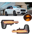 Φλας Καθρέπτη Για Volvo XC60 14+ / XC90 14+ / V90 16+ Led Dynamic Άσπρα 2 Τεμάχια