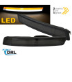 Μπροστινά Φλας Για Vw New Beetle 06-11 Με Dynamic Led Φλας & Tube DRL Φιμέ 2 Τεμάχια Vinstar