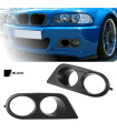 Καπάκια Προβολέα Εμπρός Πλαινά Για Bmw 3 E46 M3 98-05 Hamman Look Διπλά Μαύρα Αριστερό & Δεξί 2 Τεμάχια