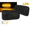 Πλαϊνά Φλας Φτερού Για Citroen Saxo / Berlingo / Xsara / Jumpy / Peugeot 406 Led Dynamic Φιμέ 2 Τεμάχια