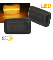 Πλαϊνά Φλας Φτερού Για VW Golf 1 / 2 74-91 / Jetta 84-91 / Corrado 88-95 Led Dynamic Φιμέ 2 Τεμάχια