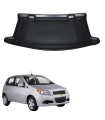 Πατάκι Πορτ-Παγκάζ 3D Σκαφάκι Για Chevrolet Aveo Hatchback 02-11 Μαύρο CIK