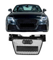 Μάσκα Για Audi TT 8J 06-14 TTRS Look  Κυψελωτή Γυαλιστερό Μαύρο 1 Τεμάχιο