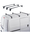 Μπάρες Οροφής Σιδερένιες CRUZ Cargo Spro-120cm 922-444 Σετ Με Πόδια Για VW Caddy 11-20 3 Τεμάχια