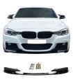 Μπροστινό Spoiler Για Bmw 3 F30/F31 11-19 M-Packet Γυαλιστερό Μαύρο M-Performance Look 2 Τεμάχια