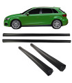 Πλαινά Μασπιέ Για Audi A3 8V 16-20 Hatchback/Sportback Από Abs Πλαστικό 2 Τεμάχια