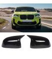 Καπάκια Καθρεφτών Για Bmw X3 G01, X4 G02, X5 G05, X6 G06 & X7 G07 M4 Look Γυαλιστερό Μαύρο 2 Τεμάχια