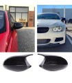 Καπάκια Καθρεφτών Για Bmw 1 E87/E81/E82/E88, 3 E90, E91 05-08 / E92, E93 06-10 M3/M4 Look Μαύρο Γυαλιστερό 2 Τεμάχια