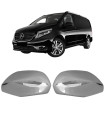 Καπάκια Καθρεφτών Για Mercedes-Benz Vito W447 14+ Από Ανοξείδωτο Ατσάλι (Steel) 2 Τεμάχια