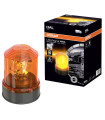 Φάρος Ασφαλείας Αυτοκινήτου Osram Beacon Light H1 24Volt 2200K 150 x 193 mm Πορτοκαλί RΒL101