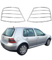 Μασκάκια Πισινών Φαναριών Χρωμίου Για VW Golf IV (4) 98-04 2 Τεμάχια