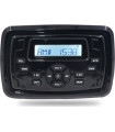 HASDA MP3 PLAYER 155X105mm - 12V - 4X45W ΜΕ ΡΑΔΙΟΦΩΝΟ/USB/BLUETOOTH (ΑΔΙΑΒΡΟΧΟ/ΜΑΥΡΟ)