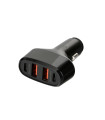 ΦΟΡΤΙΣΤΗΣ ΑΝΑΠΤΗΡΑ 12/24V MAX 50W ΜΕ 2 ΘΥΡΕΣ USB A & 2 ΘΥΡΕΣ USB C FAST CHARGE ΜΑΥΡΟΣ ROCKET 4 PRO LAMPA - 1 TEM.