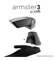 SKODA ROOMSTER 2006-2015 ΟΛΟΚΛΗΡΩΜΕΝΟΣ ΤΕΜΠΕΛΗΣ ARMSTER 3 ΑΠΟ ΠΛΑΣΤΙΚΟ ΚΑΙ VEGAN ΔΕΡΜΑ ΣΕ ΜΑΥΡΟ ΧΡΩΜΑ ΜΕ ΑΝΤΑΠΤΟΡΑ ΤΟΠΟΘΕΤΗΣΗΣ R