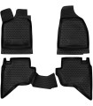 FORD RANGER 2007-2011 ΜΑΡΚΕ ΠΑΤΑΚΙΑ ΣΕ ΣΚΑΦΗ TPE ΛΑΣΤΙΧΟ ΣΕ ΜΑΥΡΟ ΧΡΩΜΑ NOVLINE - 4 ΤΕΜ.