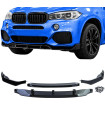 Μπροστινό Spoiler Για Bmw X5 F15 13-18 Γυαλιστερό Μαύρο M-Performance Look 4 Τεμάχια