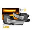 Φλας Καθρέπτη Για Honda Civic16-21 Dynamic Led Canbus Άσπρο 2 Τεμάχια