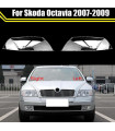 Κρύσταλλα Φαναριών Για Skoda Octavia 04-09 Sedan / Touring Ζευγάρι 2 Τεμάχια