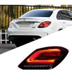 Πισινά Φανάρια Set Για Mercedes-Benz C-Class W205 14-18 Full Led Bar Facelift Look Carner