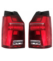 Πισινά Φανάρια Set Για Vw T6 15-20 Full Led Bar Κόκκινο/Crystal Carner Με Dynamic Φλας