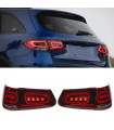 Πισινά Φανάρια Set Για Mercedes-Benz GLC C253/X253 Pre-Face To Facelift Look Full Led Bar Carner