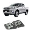 Toyota Hilux (Revo) 2015-2020 Εμπρόσθια Προβολάκια Ομίχλης Projector DRL 