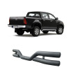 Toyota Hilux (Vigo) 2005-2015 Οπίσθιος Προφυλακτήρας Μαύρος [Σαγρέ]