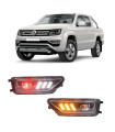 Volkswagen Amarok 2017+ Εμπρόσθια Προβολάκια Ομίχλης DRL