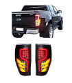 Ford Ranger (T6) 2012-2016 Πίσω Φανάρια Smoked Led [Treinta]