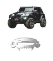 Jeep Wrangler (JK) 2007-2018 Ράουλο Εργάτη [Skull]