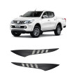 Mitsubishi L200 (Triton) 2015-2019 Πλαϊνοί Αεραγωγοί Καπό