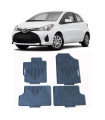 Toyota Yaris 2014-2019 Πατάκια Καουτσούκ Εργοστασιακής Εφαρμογής