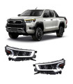 Toyota Hilux 2021+ Εμπρόσθια Φανάρια Led [Thrive]