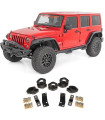 Jeep Wrangler (JK) 2007-2018 (Body Lift) Αποστάτες Ψηλώματος Καμπίνας 1,25" [Rough Country]