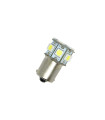 Led λάμπα τύπου BA15S με 13 SMD led μονού φωτισμού λευκή - 1τμχ.