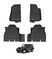 Jeep Wrangler (JK) 2014-2017 Πατάκια [TPE] Εργοστασιακής Εφαρμογής