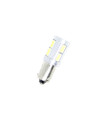 Led λάμπα για 24 V τύπου BA9S 5W με 10 SMD led - 1τμχ.