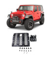 Jeep Wrangler (JL) 2018+ Κλειδαριά Ασφαλείας Καπό Με Σίτα