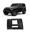 Jeep Wrangler (JL) 2018+ Καπό Με Τζάμι Και Αεραγωγούς