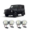 Land Rover Defender (1983-2016) Κιτ Εμπρόθιων Φαναριών LED (4 Τμχ.)