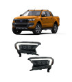 Ford Ranger (T7/T8) 2016-2022 Εμπρόσθια Φανάρια Led (Kronos)