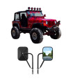 Jeep Wrangler TJ 1996-2006 Πλαϊνοί Καθρέπτες Χωρίς Πόρτα (Τύπος 1)