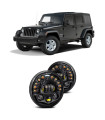 Jeep Wrangler (JK) 2007-2018 Φώτα Πορείας 7″ Ιντσών Led (Rail)