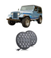 Jeep Wrangler (CJ) 1971-1986 Φώτα Πορείας 7" Ιντσών LED Τύπος 2 (Line)