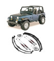 Jeep Wrangler (YJ) 1987-1996 Κιτ ανάρτησης ψηλώματος 2.5" [Rough Country]