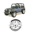 Jeep Wrangler (YJ) 1987-1996 Κιτ ανάρτησης ψηλώματος 6" [Rough Country]