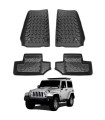 Jeep Wrangler (JK) 2007-2018 (2-Door) Πατάκια Καουτσούκ